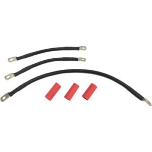 DRAG SPECIALTIES Battery Cable Set - '91-'93 Dyna 2113-0664