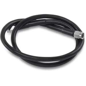 DRAG SPECIALTIES Universal Brake Line - Black - 30" 1741-2717