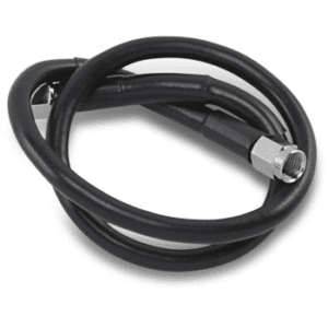 DRAG SPECIALTIES Universal Brake Line - Black - 23" 1741-2712