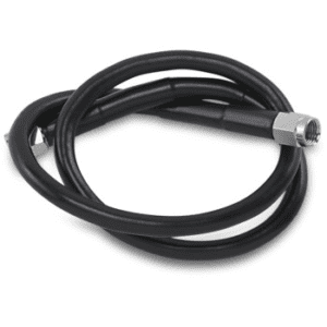 DRAG SPECIALTIES Universal Brake Line - Black - 25" 1741-2714